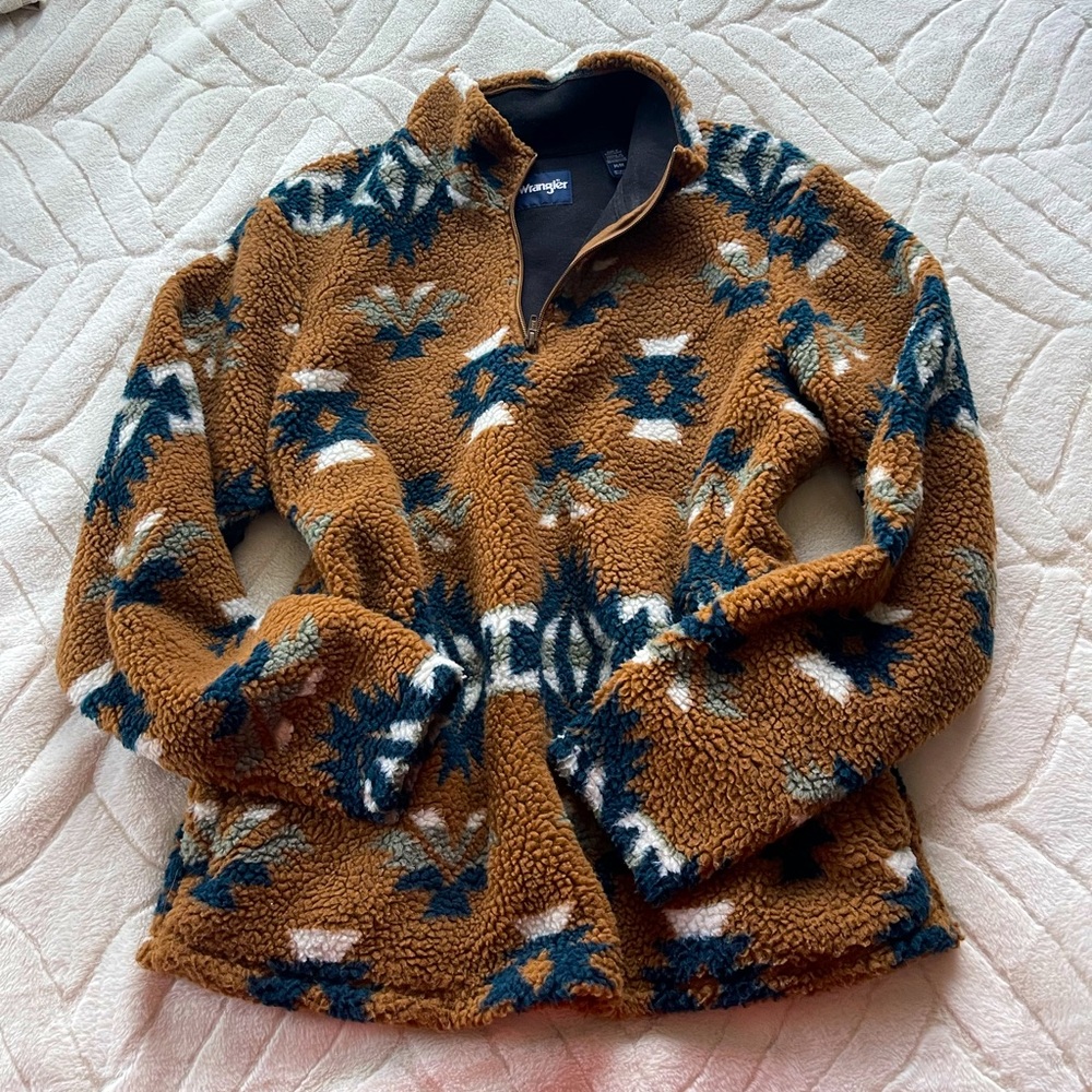 Aztec Print Wranglers Pullover